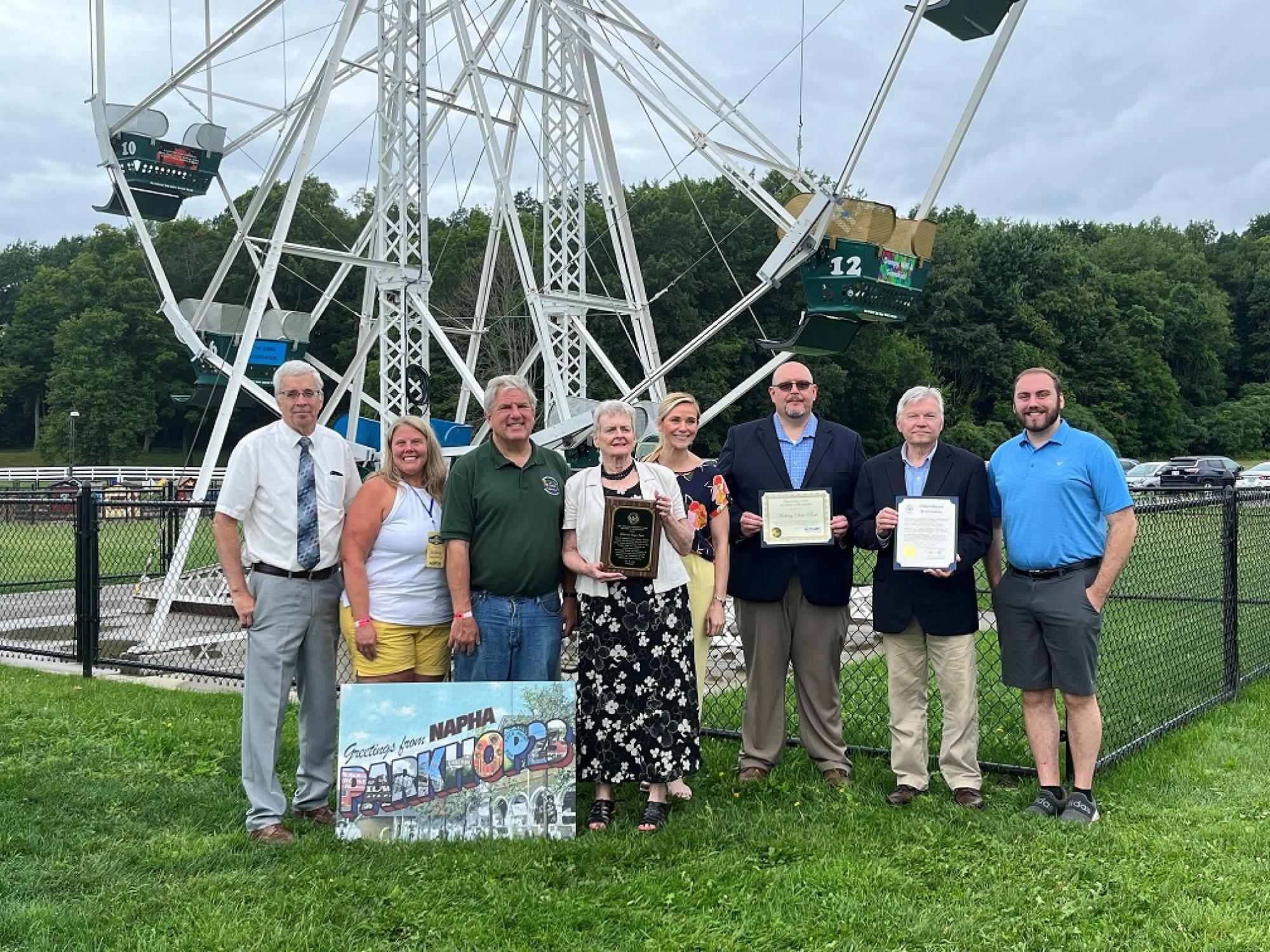 Midway State Park Honored by National Amusement Park Historical ...