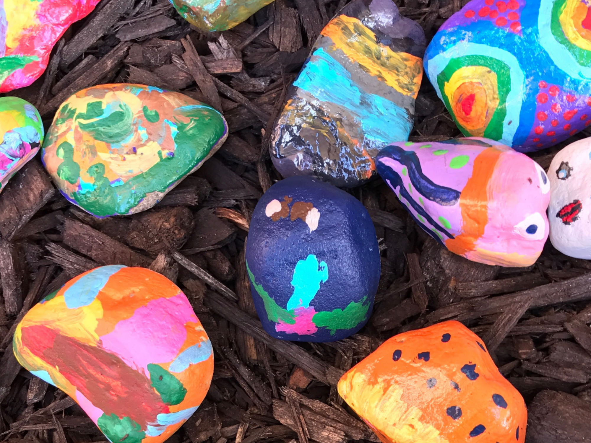 colorful rocks