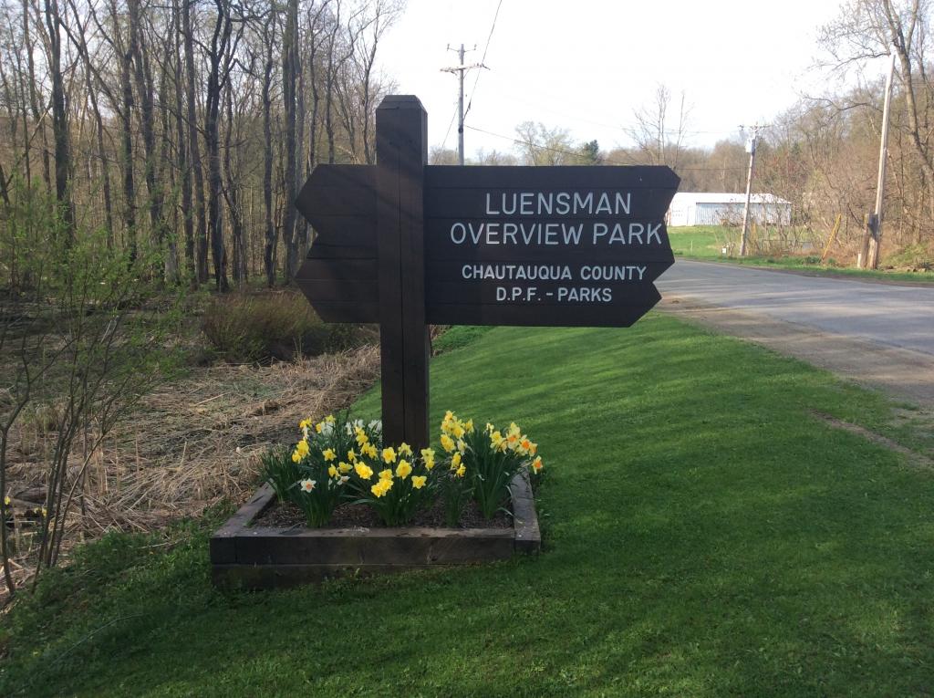 Luensman Overview Park Sign