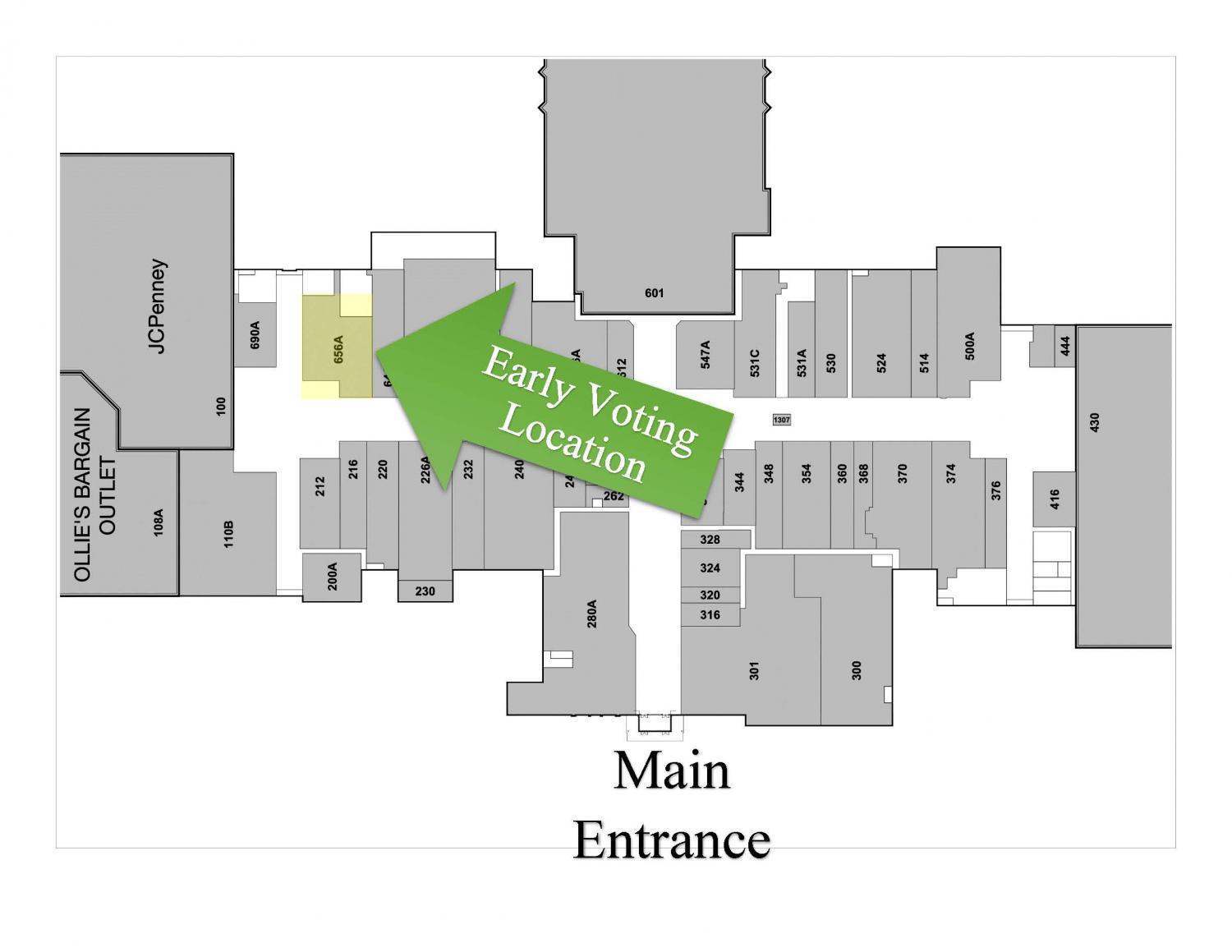 Map of Mall