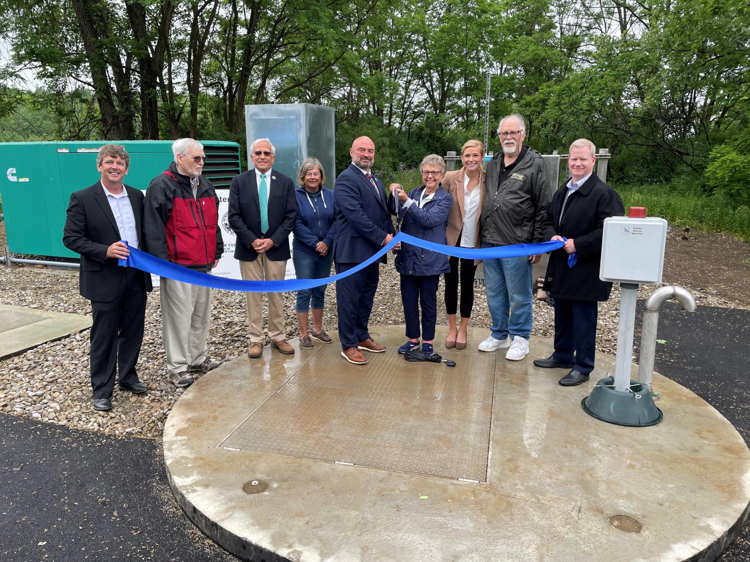 Chautauqua Lake Westside Sewer District Extension Highlighted With Ribbon Cutting Ceremony