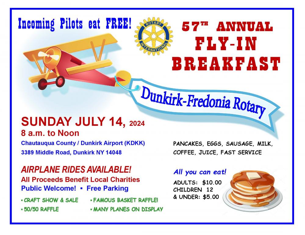 57th Annual Fly in Breakfast