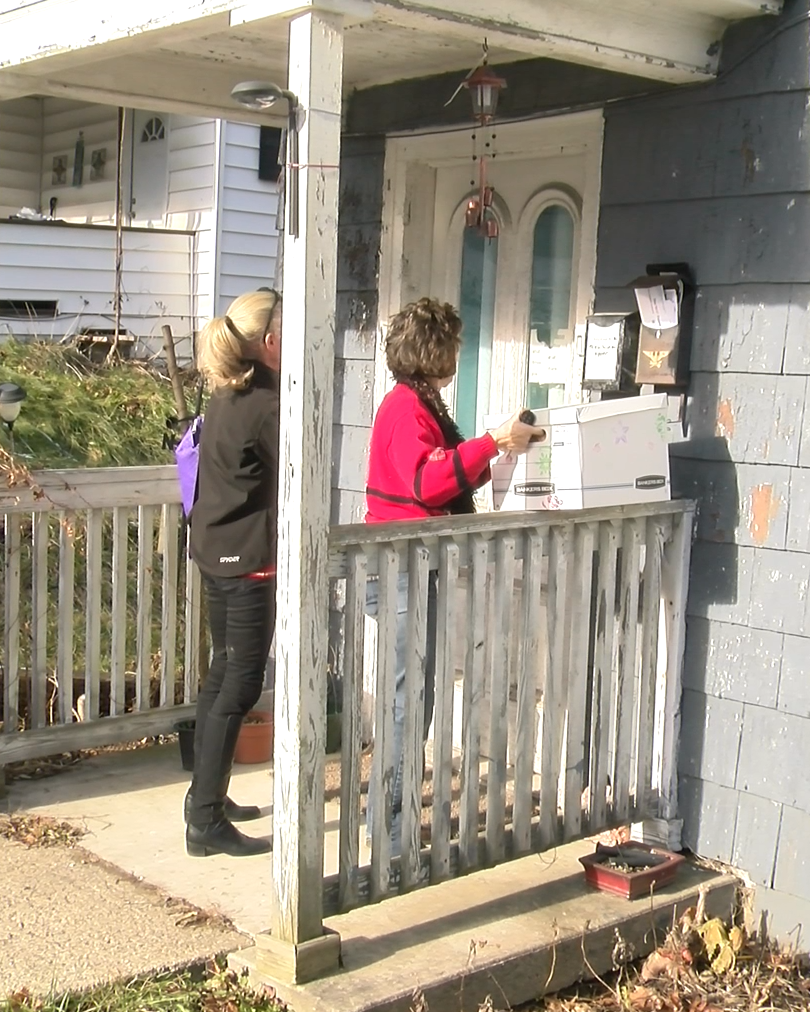 “Santa for Seniors” volunteers deliver gifts and holiday meals, bringing not only necessities but also festive spirit and companionship to seniors in Chautauqua County.